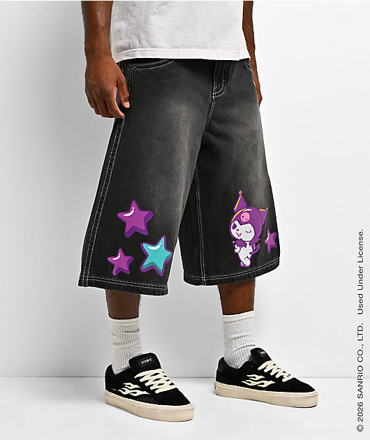 Hello Kitty® and Friends | A.LAB Kuromi™ Tokyo Skate Black Denim
